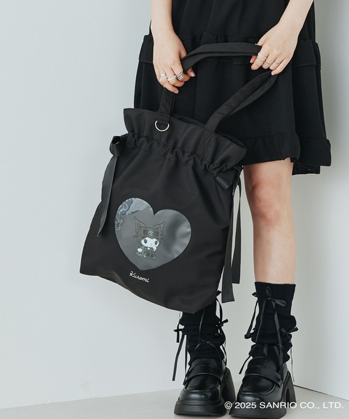 sanrio(サンリオ)の「【クロミセット】【WEB限定商品】【当店限定】Sanrio characters(サンリオキャラクターズ) クロミアイテム3点セット(その他小物・レディース・ブラック・FREE)」の4枚目の写真