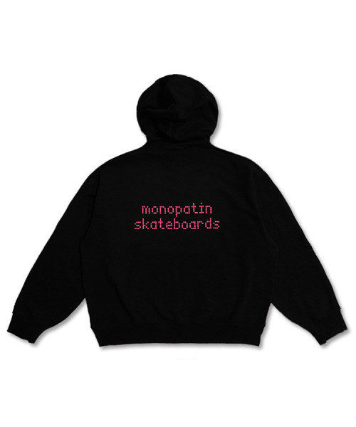 MONOPATIN(モノパティン)の「ライトエミッティングダイオードオーバーサイズフードパーカー - ブラック(パーカー・レディース・その他・MEDIUM/LARGE)」の1枚目の写真