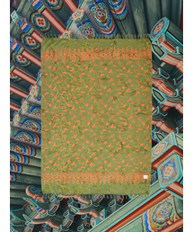 MATT AND MEL（マットアンドメル）の「[Salon] Dancheong - lotus leaf color（バンダナ/スカーフ）」