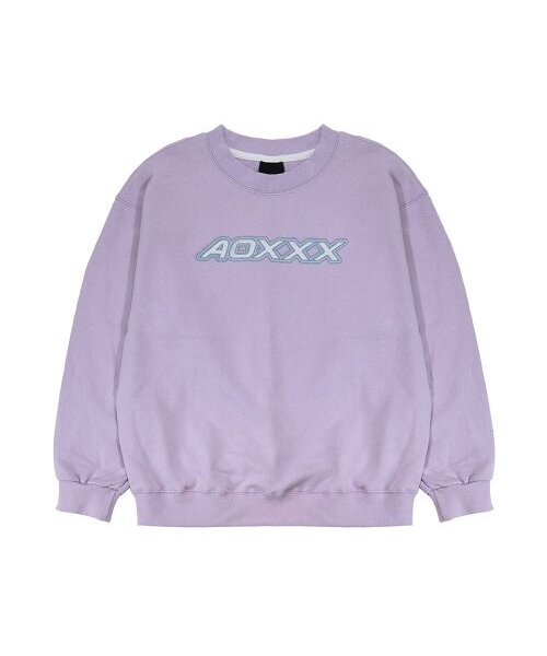 AOX(エーオーエックス)の「Sporty Logo sweatshirt(Oversize fit) Lavender(スウェット・メンズ・その他・MEDIUM/SMALL)」の7枚目の写真