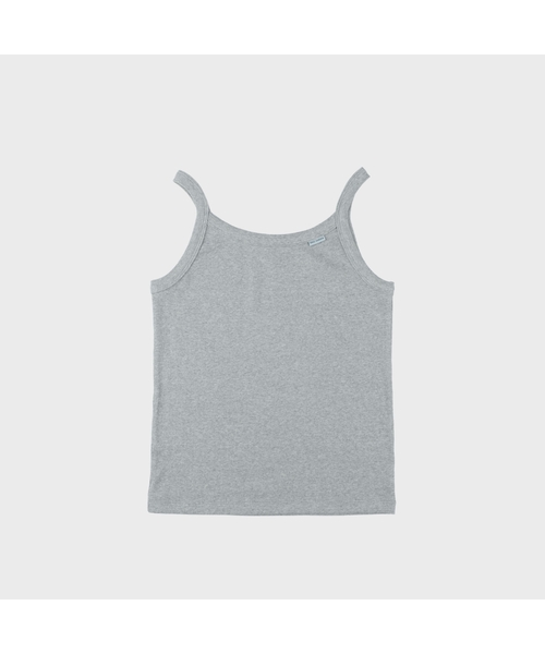 MMOGARDEN(エメモガーデン)の「daily sleeveless (6color)(Tシャツ/カットソー・レディース・ネイビー/グレー/イエロー/オレンジ/アイボリー/チョコ・FREE)」の3枚目の写真
