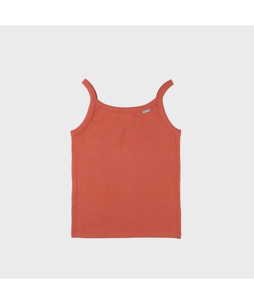 MMOGARDEN(エメモガーデン)の「daily sleeveless (6color)(Tシャツ/カットソー・レディース・ネイビー/グレー/イエロー/オレンジ/アイボリー/チョコ・FREE)」の6枚目の写真
