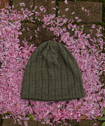 UNSTOPPABLE（アンストッパブル）の「Linen Knit Golji Beanie Khaki（ニットキャップ/ビーニー）」