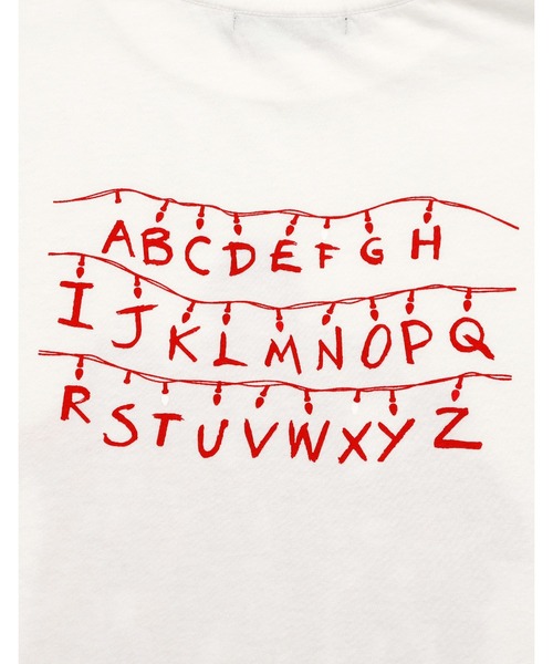 Little sunny bite（リトルサニーバイト）の「/Little sunny bite/stranger things x little sunny bite graphic big tee（Tシャツ/カットソー・レディース・ブラック/ピンク/ホワイト・MEDIUM/SMALL）」の7枚目の写真