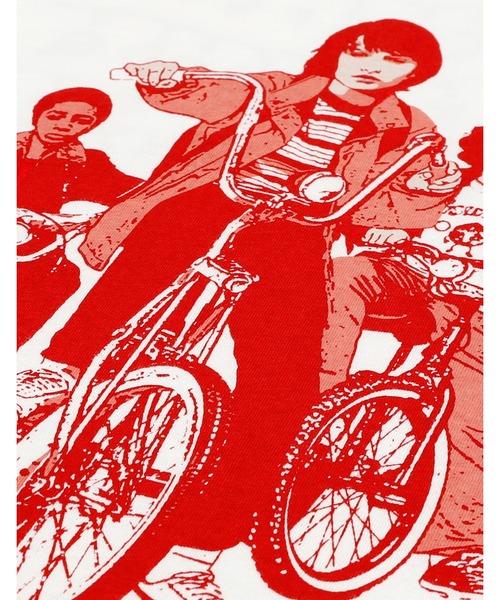 Little sunny bite（リトルサニーバイト）の「/Little sunny bite/stranger things x little sunny bite graphic big tee（Tシャツ/カットソー・レディース・ブラック/ピンク/ホワイト・MEDIUM/SMALL）」の13枚目の写真