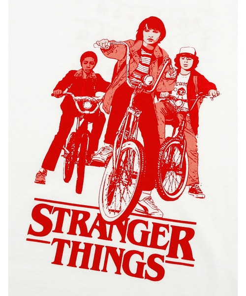 Little sunny bite（リトルサニーバイト）の「/Little sunny bite/stranger things x little sunny bite graphic big tee（Tシャツ/カットソー・レディース・ブラック/ピンク/ホワイト・MEDIUM/SMALL）」の14枚目の写真
