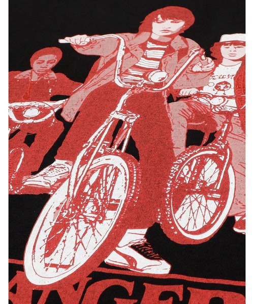 Little sunny bite（リトルサニーバイト）の「/Little sunny bite/stranger things x little sunny bite graphic big tee（Tシャツ/カットソー・レディース・ブラック/ピンク/ホワイト・MEDIUM/SMALL）」の19枚目の写真