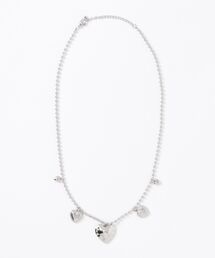 LOWRYS FARM | ステンレスパーツMIXネックレス 634084(ネックレス)