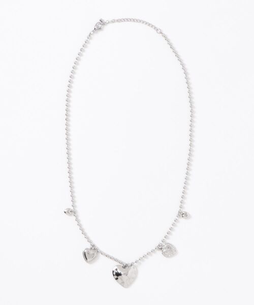 LOWRYS FARM(ローリーズファーム)の「ステンレスパーツMIXネックレス 634084(ネックレス・レディース・シルバー系その他/シルバー系その他2・FREE)」の1枚目の写真