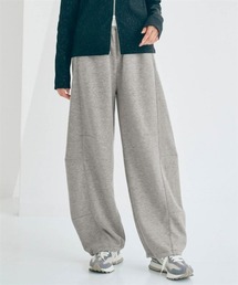 nissen | 裏毛バレルレッグパンツ(その他パンツ)