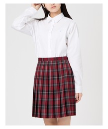 EASTBOY | スカート チェック 48cm丈 ウォッシャブル 女子 制服 学生服 中学生 高校生 スクール (スカート)