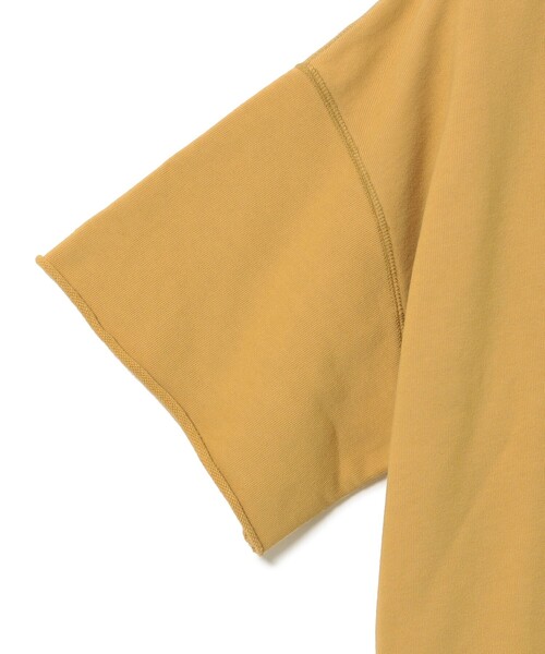 BEAMS BOY（ビームスボーイ）の「ハーフジップ ショートスリーブ スウェット（スウェット・レディース・ネイビー/イエロー・2/1）」の15枚目の写真