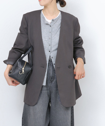 ジャーナルスタンダード　ノーカラージャケット JOURNAL STANDARD｜ジャーナルスタンダードのノーカラージャケット通販