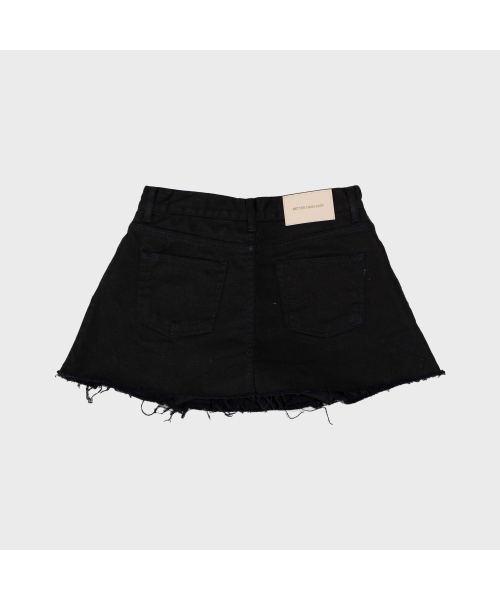 BETTER THAN SURF（ベターザンサーフ）の「デニムスカートパンツ - ブラック（その他パンツ・レディース・その他・SMALL/MEDIUM/X-SMALL）」の2枚目の写真