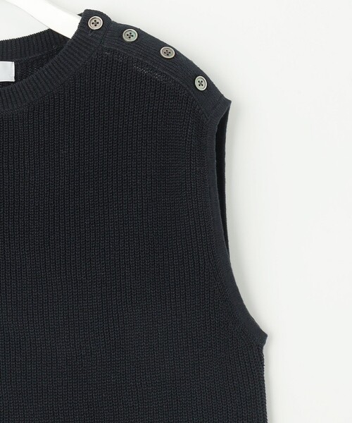 J.PRESS Ladies(J.プレス レディス)の「【WEB限定カラーあり・プラスワンアイテムに】LINEN COTTON ニット ベスト(ベスト・レディース・ネイビー系/スカイブルー系/ベージュ系/ライトグレー系/ブラウン系・SMALL)」の20枚目の写真