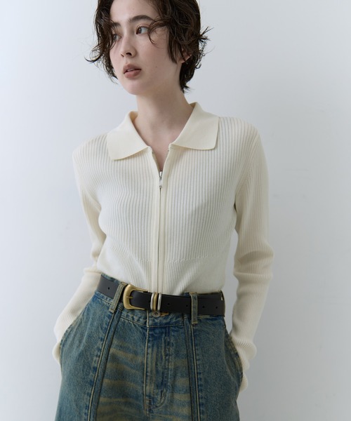 STUDIOUS（ステュディオス）の「【STUDIOUS/ステュディオス】Mix Plating Buckle Belt/ミックスプレーティングバックルベルト（ベルト・レディース・シルバー/ゴールド・FREE）」の12枚目の写真