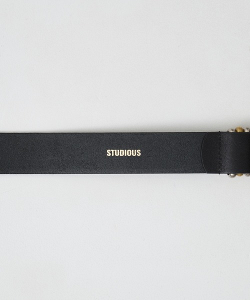 STUDIOUS（ステュディオス）の「【STUDIOUS/ステュディオス】Mix Plating Buckle Belt/ミックスプレーティングバックルベルト（ベルト・レディース・シルバー/ゴールド・FREE）」の14枚目の写真