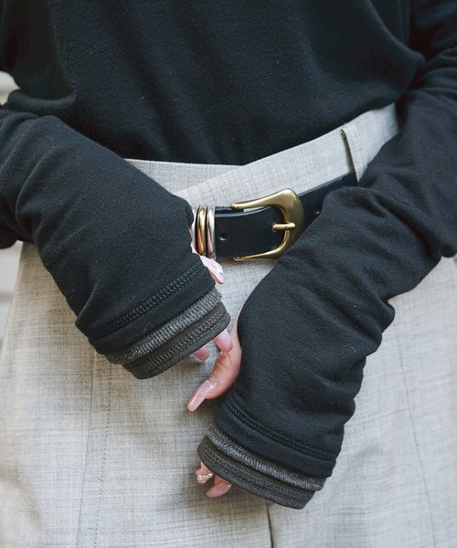 STUDIOUS(ステュディオス)の「【STUDIOUS/ステュディオス】Mix Plating Buckle Belt/ミックスプレーティングバックルベルト(ベルト・レディース・シルバー/ゴールド・FREE)」の17枚目の写真