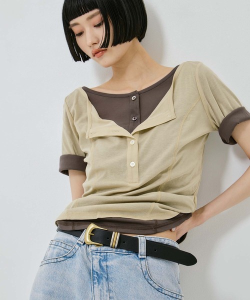 STUDIOUS(ステュディオス)の「【STUDIOUS/ステュディオス】Mix Plating Buckle Belt/ミックスプレーティングバックルベルト(ベルト・レディース・シルバー/ゴールド・FREE)」の16枚目の写真