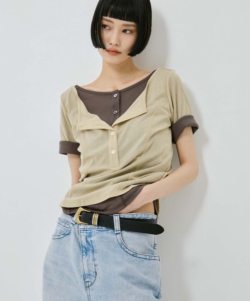 STUDIOUS(ステュディオス)の「【STUDIOUS/ステュディオス】Mix Plating Buckle Belt/ミックスプレーティングバックルベルト(ベルト・レディース・シルバー/ゴールド・FREE)」の15枚目の写真