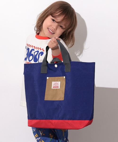 Ocean&Ground（オーシャン&グラウンド）の「レッスンBAG MULTI（トートバッグ・キッズ・ライトピンク/ライトブルー/エメラルド/ライトグレー/パープル/ベージュ/ブルー・FREE）」の6枚目の写真