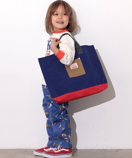 Ocean&Ground（オーシャン&グラウンド）の「レッスンBAG MULTI（トートバッグ・キッズ・ライトピンク/ライトブルー/エメラルド/ライトグレー/パープル/ベージュ/ブルー・FREE）」の18枚目の写真