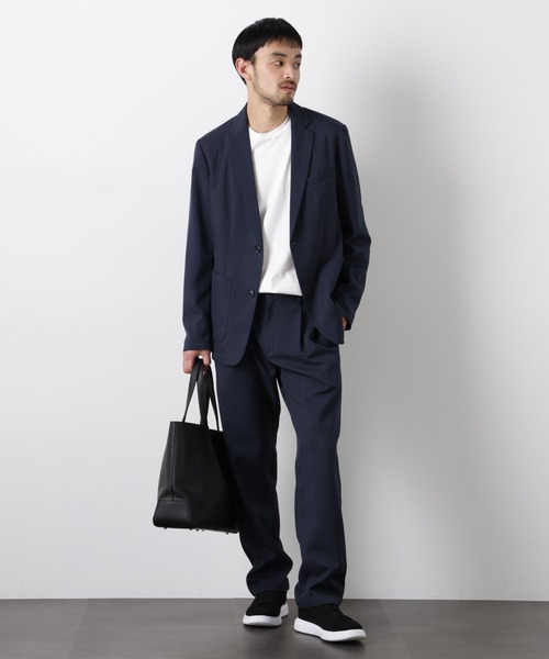 ポリエステルツイル セットアップ（洗濯機洗い可能）（セットアップ