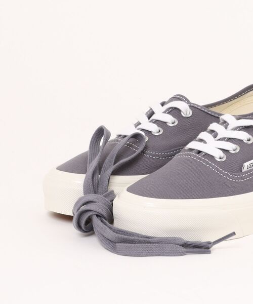 VANS(バンズ)の「VANS PREMIUM オーセンティック / LX Authentic 44 Steel Shadow VN000D9NFSM1(スニーカー・メンズ・ダークグレー・5.5/6/6.5/7/7.5/8/8.5/9/9.5/10/10.5/11/12)」の9枚目の写真