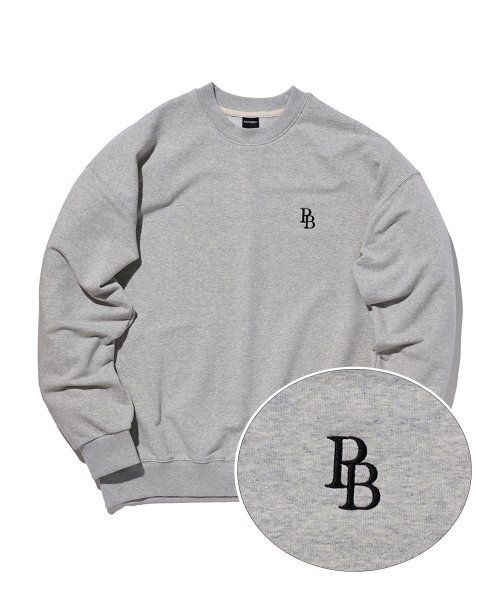 PAPERBOY(ペーパーボーイ)の「PBロゴスウェットシャツ-メランジ(スウェット・レディース・その他・S/M/L/XL)」の1枚目の写真