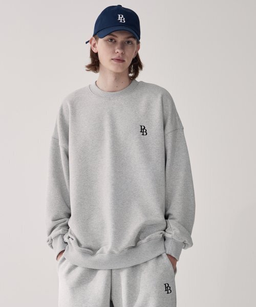 PAPERBOY(ペーパーボーイ)の「PBロゴスウェットシャツ-メランジ(スウェット・レディース・その他・S/M/L/XL)」の2枚目の写真
