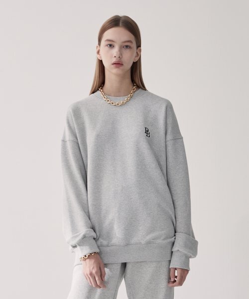 PAPERBOY(ペーパーボーイ)の「PBロゴスウェットシャツ-メランジ(スウェット・レディース・その他・S/M/L/XL)」の3枚目の写真