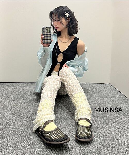 LARTIGENT(ラーティゼン)の「L17 LACE PANTS(IVORY)(その他パンツ・レディース・その他・FREE)」の3枚目の写真