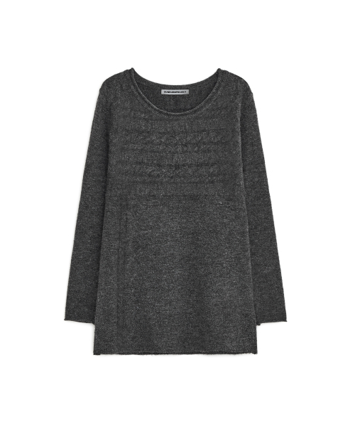 SUNBURNPROJECT（サンバーンプロジェクト）の「Cable Knit One-piece, CHARCOAL（ニット/セーター・レディース・その他・FREE）」の2枚目の写真