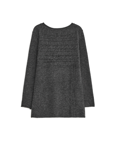 SUNBURNPROJECT（サンバーンプロジェクト）の「Cable Knit One-piece, CHARCOAL（ニット/セーター・レディース・その他・FREE）」の3枚目の写真