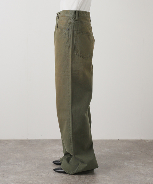 R13（アールサーティーン）の「*【R13/アールサーティーン】D'ARCY LOOSE JEAN（デニムパンツ・レディース・カーキ・24/26/25）」の8枚目の写真