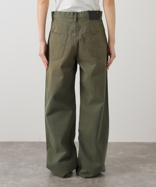 R13（アールサーティーン）の「*【R13/アールサーティーン】D'ARCY LOOSE JEAN（デニムパンツ・レディース・カーキ・24/26/25）」の9枚目の写真