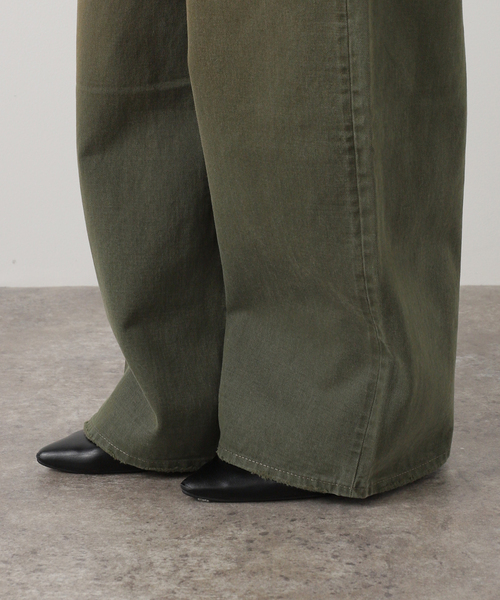 R13（アールサーティーン）の「*【R13/アールサーティーン】D'ARCY LOOSE JEAN（デニムパンツ・レディース・カーキ・24/26/25）」の13枚目の写真
