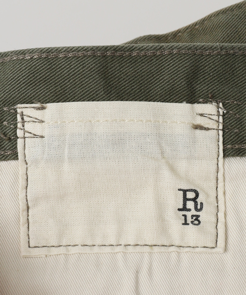 R13（アールサーティーン）の「*【R13/アールサーティーン】D'ARCY LOOSE JEAN（デニムパンツ・レディース・カーキ・24/26/25）」の16枚目の写真