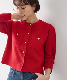 ROPE' PICNIC | ミラノリブ金ボタンニットカーディガン(カーディガン/ボレロ)
