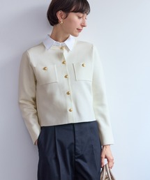 ROPE' PICNIC | ミラノリブ金ボタンニットカーディガン(カーディガン/ボレロ)