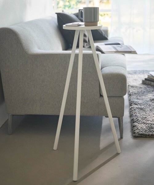 BIRTHDAY BAR(バースデイバー)の「【tower タワー】ちょこっとハイテーブル タワー ホワイト(家具・レディース・ホワイト・0)」の2枚目の写真