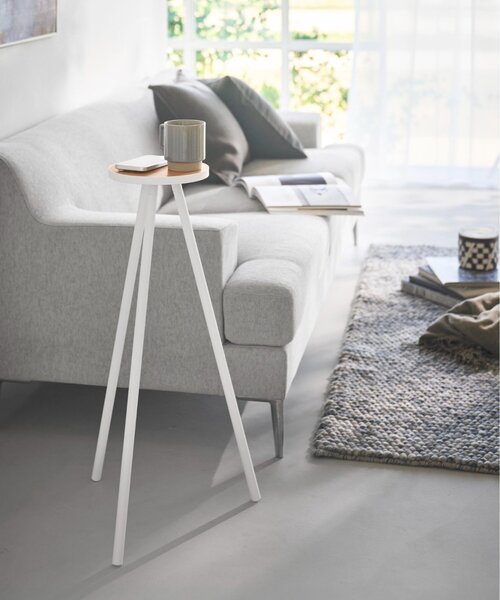 BIRTHDAY BAR(バースデイバー)の「【tower タワー】ちょこっとハイテーブル タワー ホワイト(家具・レディース・ホワイト・0)」の3枚目の写真