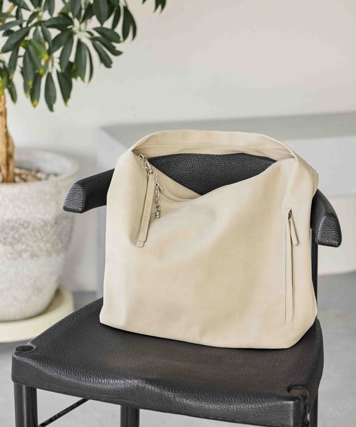 studio CLIP(スタディオクリップ)の「からだよろこぶワンショルダートートバッグ(トートバッグ・レディース・ブラック/ベージュ/グレー・FREE)」の3枚目の写真