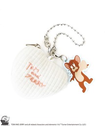TOM&JERRY（トムアンドジェリー）の「【公式】TOM and JERRY チアフルハートポーチチャーム（チャーム）」