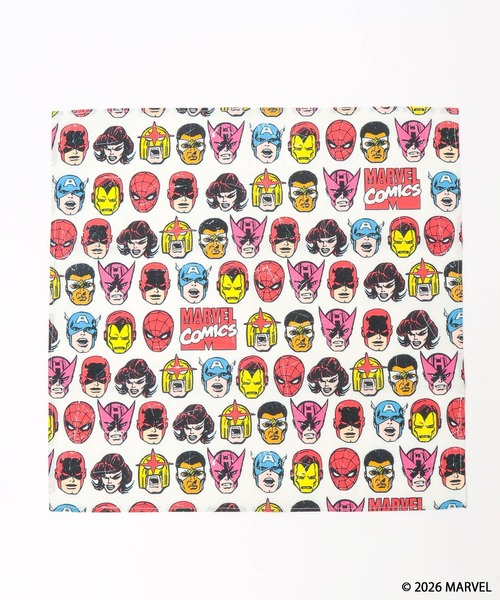 LOWRYS FARM(ローリーズファーム)の「MARVEL/バンダナ 640714(バンダナ/スカーフ・キッズ・レッド系その他/ベージュ系その他/ホワイト系その他・FREE)」の2枚目の写真