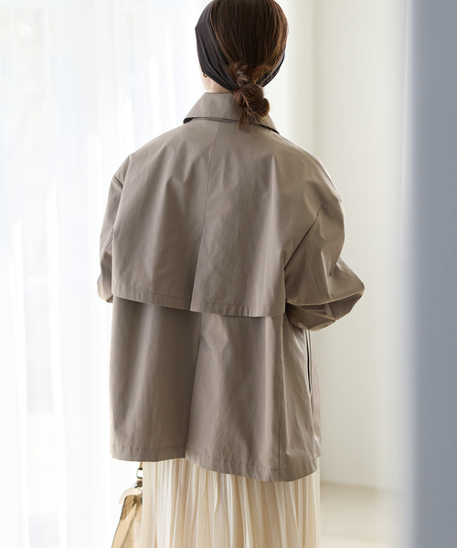 IENA（イエナ）の「シングルトレンチショートコート（トレンチコート・レディース・アイボリー/ベージュ系その他・FREE）」の19枚目の写真