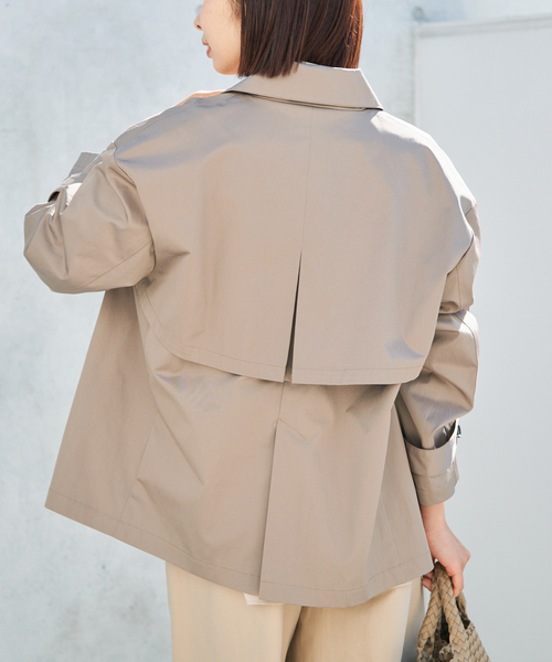 ⚠️４月１２日日曜日まで‼️IENA シングルトレンチショートコート2026ss イエナ IENA シングルトレンチショートコート （ナチュラル