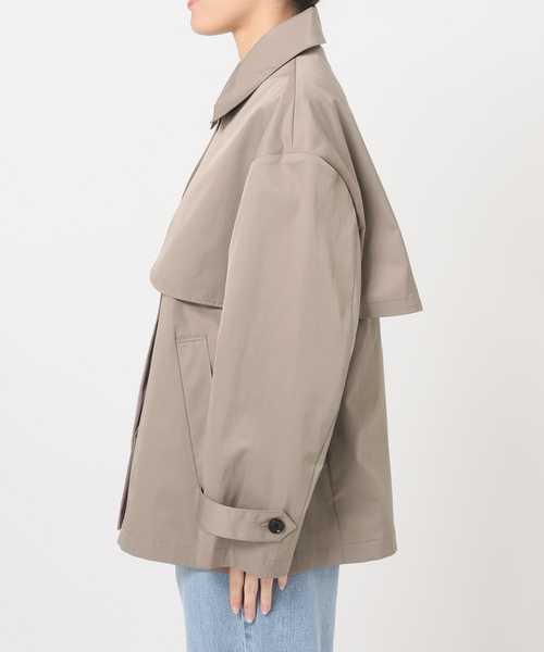 IENA（イエナ）の「シングルトレンチショートコート（トレンチコート・レディース・アイボリー/ベージュ系その他・FREE）」の16枚目の写真
