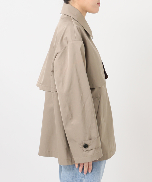 IENA（イエナ）の「シングルトレンチショートコート（トレンチコート・レディース・アイボリー/ベージュ系その他・FREE）」の14枚目の写真