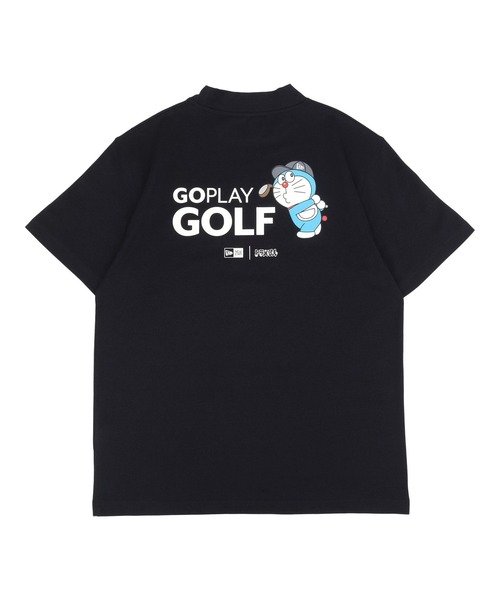 ニューエラゴルフ 半袖ミッドネックTシャツ ドラえもんコラボ